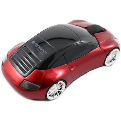 SANOXY-CAR-MOUSE-RED